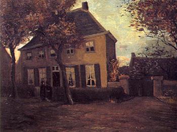 Vincent Van Gogh : The Parsonag at Nuenen